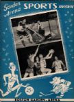 1952 Bostons Garden Arena Sports Review Program -- Celtics & Nationals -- 22pp. -- Toning & Cover Separation -- Very Good