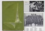 Karen Carpenters 1965 Yearbook as a High School Sophomore -- Shows the Young Entertainer Singing in Various Photos