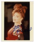 8 x 10 Glossy Signed Photo of Paula Abdul -- The Pop Star Signs Boldly xoxox Paula Abdul -- Fine -- With Wehrmann COA