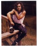 Glossy, 8 x 10 Signed Photo of American Rocker John Mellencamp -- Very Good Condition -- With Wehrmann COA
