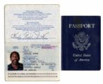 Bubba Smith 1984 Passport -- Signed with His Nickname