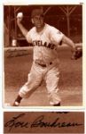 Lou Boudreau 8 x 10 Signed Photo