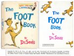 First Edition of Dr. Seusss The Foot Book -- With Scarce First Printing Dustjacket