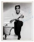 Sammy Davis Jr. Signed & Inscribed 8 x 10 Photo