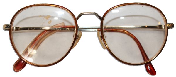 Arthur Ashe Personally Owned & Worn Pair of Glasses -- Which Defined the Tennis Star's Style 