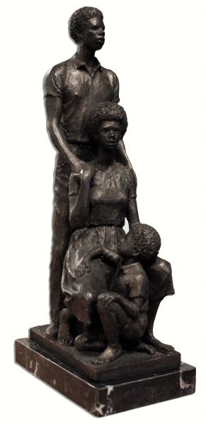 Family Statue From Arthur Ashe's Personal Estate