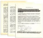 Beatles Contract Rider for Their 1965 San Diego Concert Signed by Brian Epstein -- The Beatles Refuse to Play Before a Segregated Audience