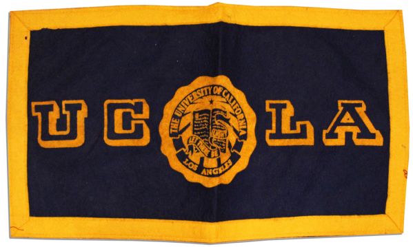Arthur Ashe's UCLA Banner
