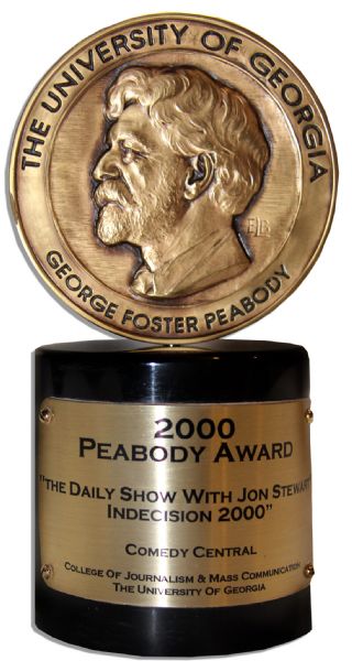 2000 Peabody Award for ''The Daily Show With Jon Stewart: Indecison 2000'' -- Jon Stewart's Coverage of the Most Contested Election in U.S. History