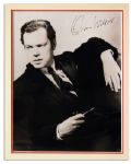 Orson Welles Typed Letter Signed Mentioning ''Citizen Kane'' -- 3 Months After Its Premiere -- ''...three new pictures which I hope you will like as well if not better than 'Citizen Kane'...''