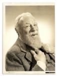 Edmund Gwenn 8 x 10 Signed Photo of Himself as the Kindly Kris Kringle From Miracle on 34th Street