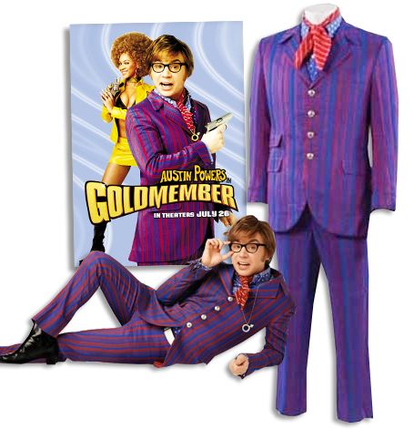 Mike Myers Screen-Worn Iconic Suit From ''Austin Powers in Goldmember''