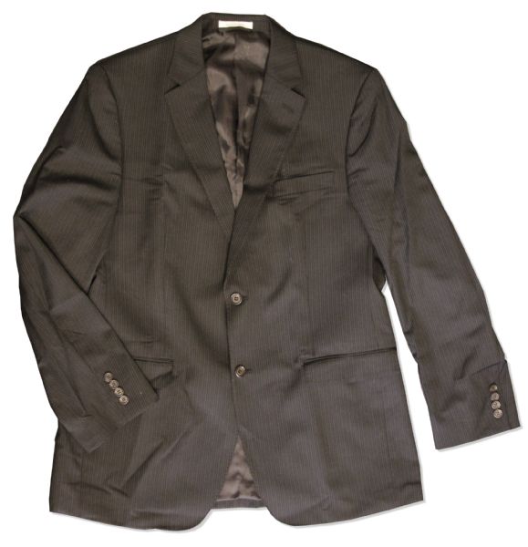 Chris Tucker Suit Jacket From Production of ''Silver Linings Playbook'' -- Ralph Lauren Pinstripe Suit