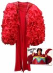 Courtney Cox Worn Red Bolero Costume From Friends