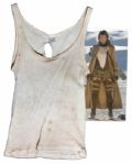 Bloodied Production-Used Tank Top for Milla Jovovich in Resident Evil: Extinction