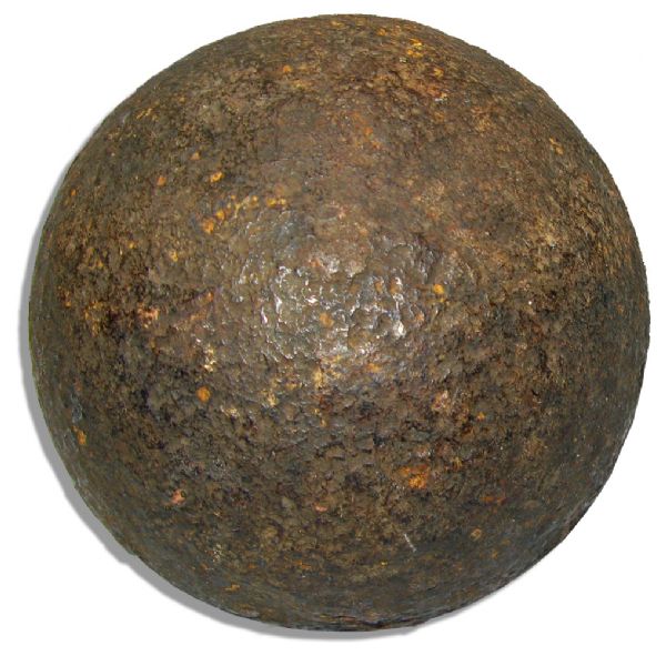 18th Century Cannonball Found at the Strategic Fort Ticonderoga -- Possibly From the Revolutionary War