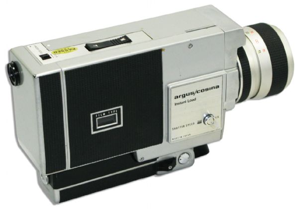 Jackie Kennedy's Personally Owned Super 8 Movie Camera