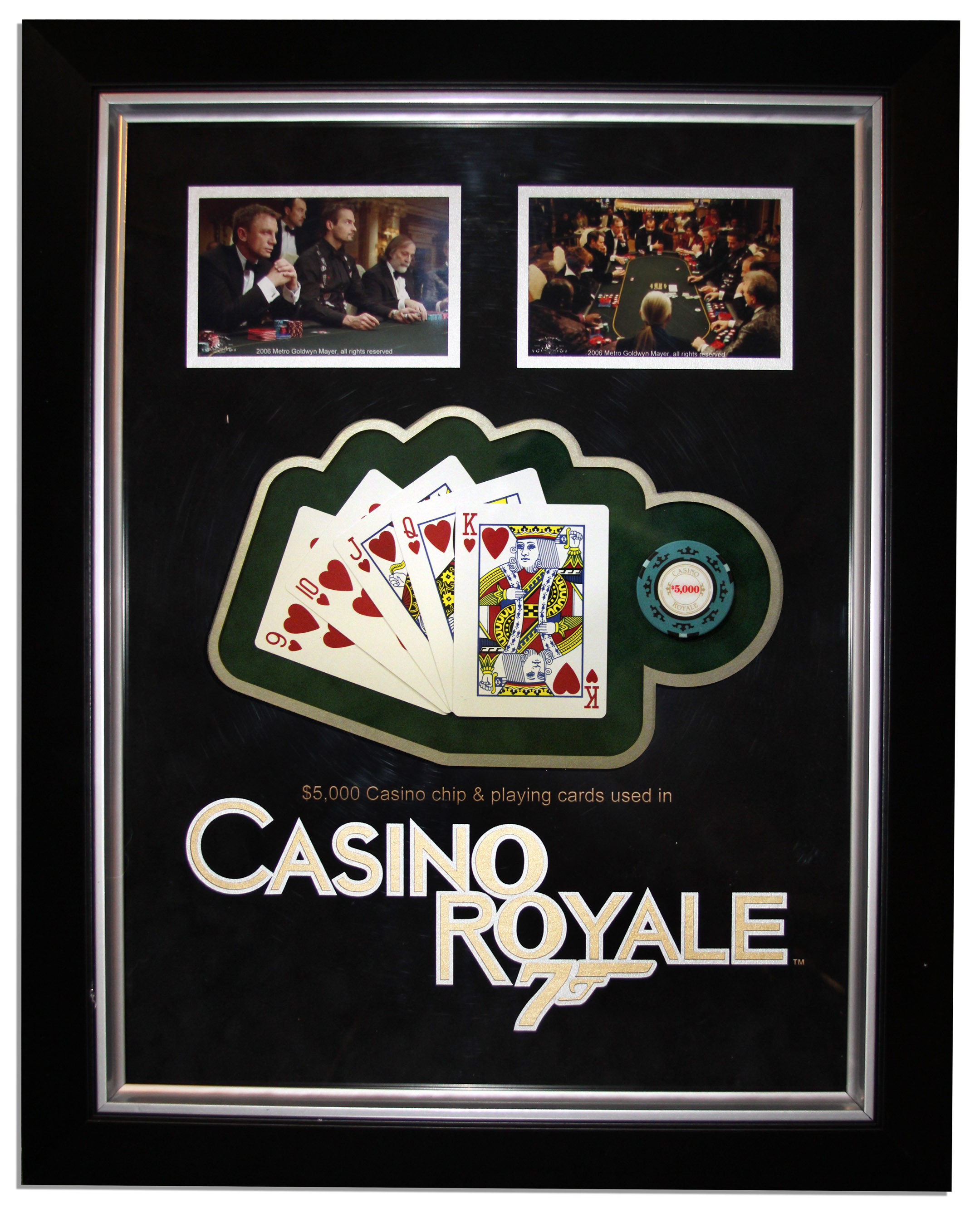 Lot Detail - ''Casino Royale'' Screen-Used Props ...