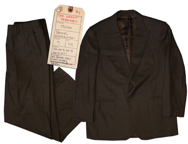 Denzel Washington Screen-Worn Suit From ''The Great Debaters''
