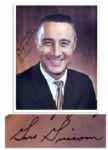 Excellent Gus Grissom Signed 8 x 10 Photo 