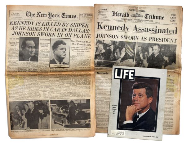 Bob Keeshan's Personally Owned Collection of Publications on John F. Kennedy's Assassination