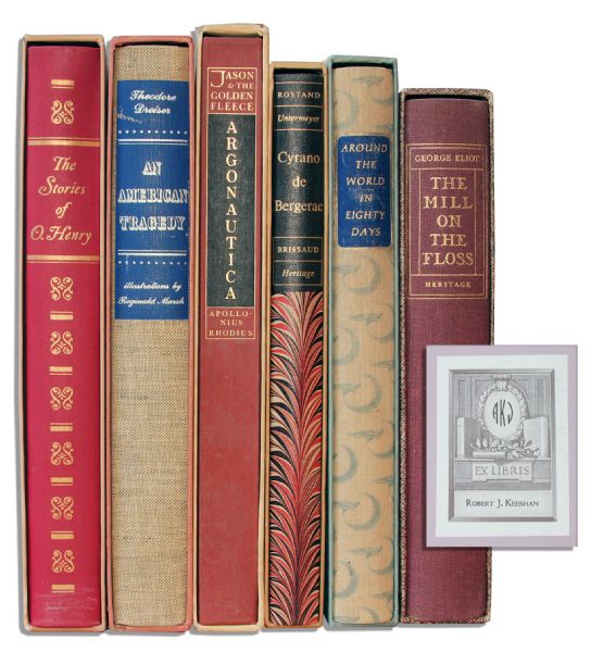 Bob Keeshan Owned Classic Books With His Bookplate -- 6 Titles