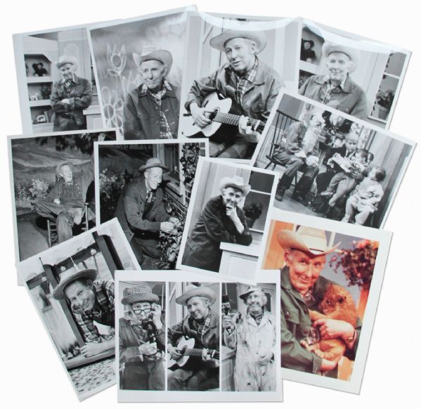 Mr. Green Jeans Large Collection of 120+ Publicity Photos -- Many of Him Posing Alongside Captain Kangaroo