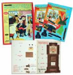 Captain Kangaroo Puzzle & Unused Treasure House Paper Doll Sets From as Early as 1956