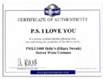 Hilary Swank Screen-Worn Slip and Slippers From Drama ''P.S. I Love You''