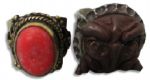 Jeffrey Thomas Screen-Worn Custom Cloak & Rings From The ''Spartacus'' TV Show Prequel, ''Gods of The Arena''