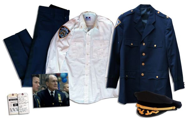 Oscar-Winner Robert Duvall Screen-Worn Police Uniform From 2007 Crime Drama ''We Own The Night'' -- Jacket & Pants Are Official New York Police Department Apparel
