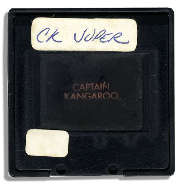 Captain Kangaroo Personally Owned Slide -- Depicting the Trademarked Logo From His Famous Show