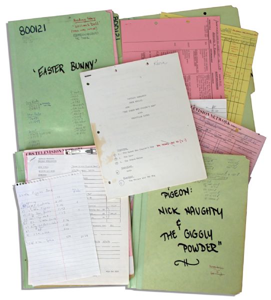 Captain Kangaroo Collection of Documents From the  Emmy-Nominated 1980 Season