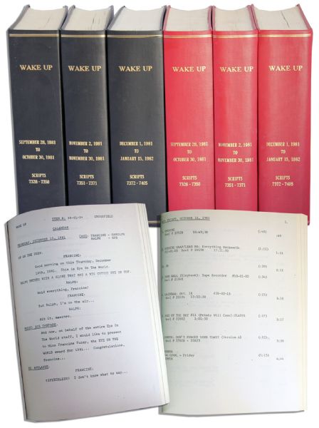 Captain Kangaroo Bound Scripts -- From the Re-Imagined ''Wake Up With The Captain'' 1981 Season