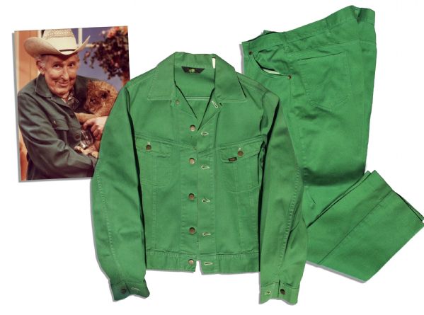 Mr. Green Jeans Screen-Worn ''Green'' Wardrobe on the Captain Kangaroo Show