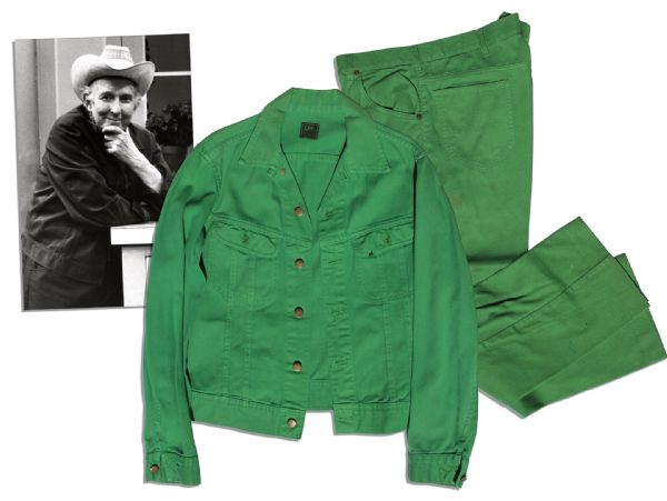 Famous Screen-Worn Green Outfit From Mr. Green Jeans' Wardrobe on Captain Kangaroo