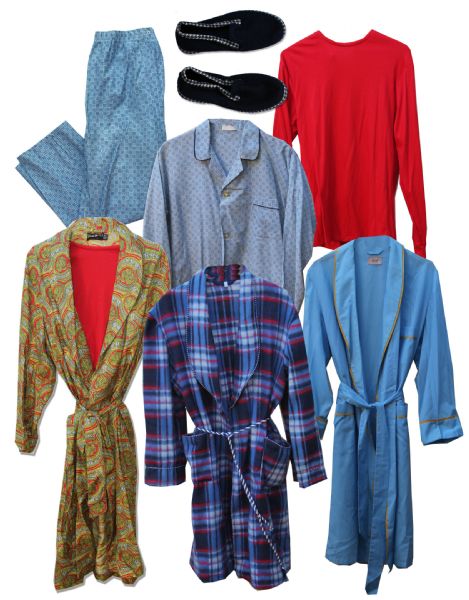 Eclectic Set of Captain Kangaroo Screen-Worn Robe and Pajama Costumes