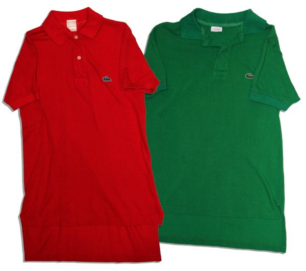 Personally Owned Captain Kangaroo Pair of Lacoste Polo Shirts