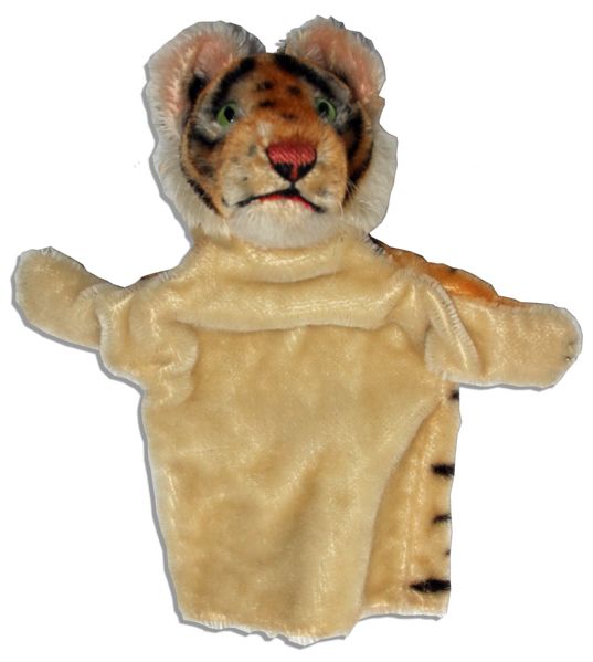 Captain Kangaroo Tiger Puppet -- Made by Steiff