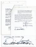 Diane Keatons Signed Contract to Star in The Godfather Part II