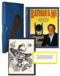Limited Edition of Bob Kanes Batman & Me -- Includes Hand-Drawn Signed Sketch of Joker