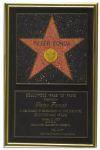 Peter Fondas Hollywood Walk of Fame Plaque Commemorating the Placement of His Star in 2003