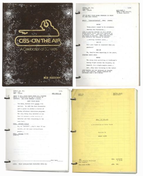 Robert Keeshan's Script for CBS' 50th Anniversary Special in 1978