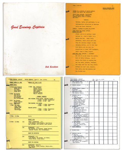 Captain Kangaroo Script & Shooting Schedule From the 1981 Special, ''Good Evening, Captain''