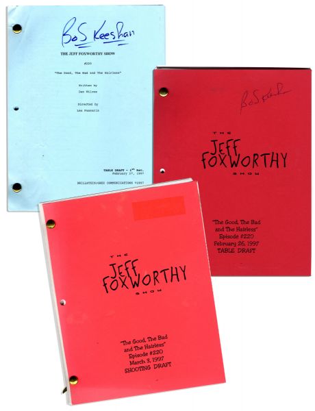 Captain Kangaroo ''The Jeff Foxworthy Show'' Script Lot From 1997