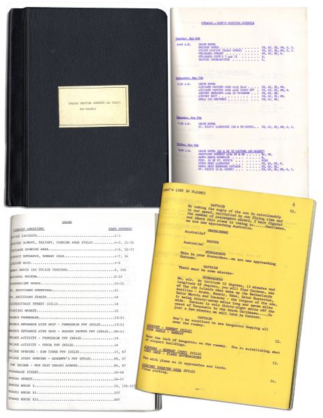 Bob Keeshan's 1969 Shooting Script From Favorite Captain Kangaroo Serial ''The Missing Paint Mystery'' (aka ''Curacao Caper'')