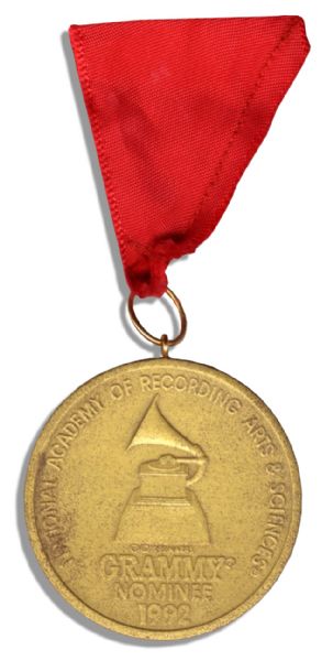 Official 1992 Grammy Nominee Award Medal -- Pristine