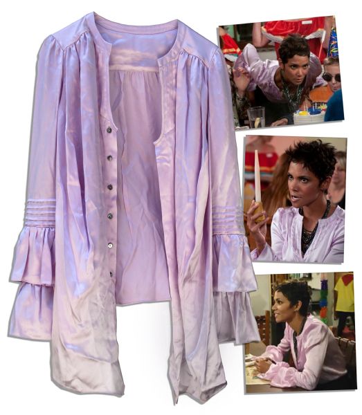 Halle Berry Blouse From 2013 Comedy ''Movie 43''
