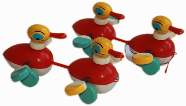 Duck Pull Toys From the Captain Kangaroo Show