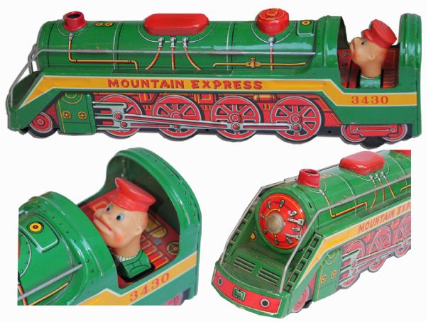 Tin Train Toy From the Captain Kangaroo Show